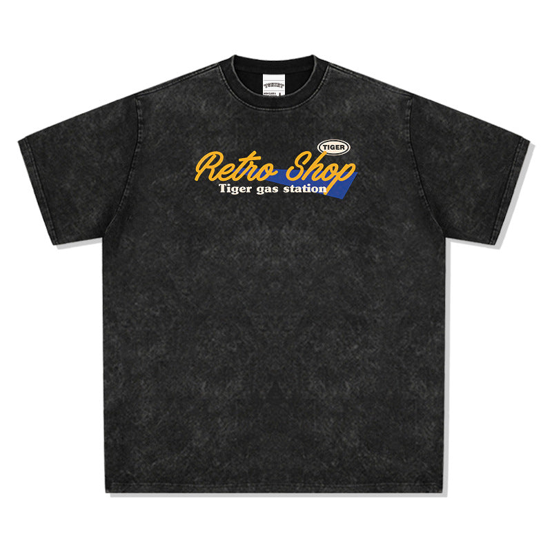 Unisex T-Shirt Spring/Summer Print Short Sleeve T-Shirt