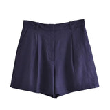 Women Vest Fashion Vest Casual Shorts Suit