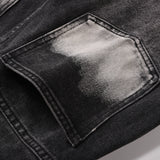 Men Jeans Loose Cool Leisure