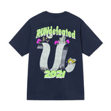 UNDEFEATED T Shirts Men's and Women's Loose Cotton