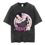 Japanese Manga Black Stones Nana Osaki Vintage Washed Tee