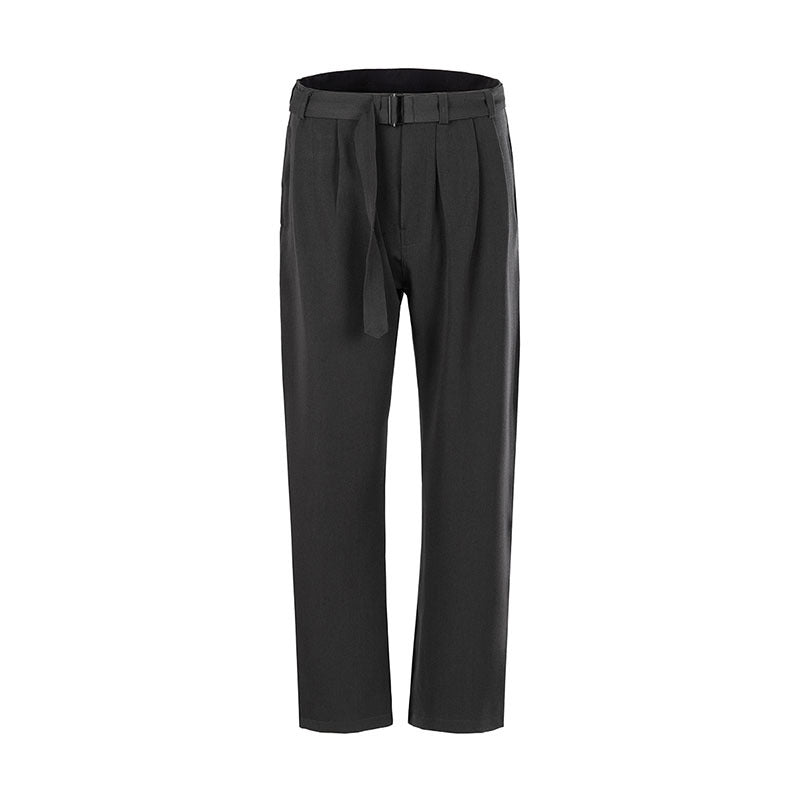 Cargo Pants Pure White Business Casual Trousers