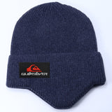 Stussy Hat Winter Knitted Hat Men's and Women's Warm Ear Protector Outdoor Wool Hat