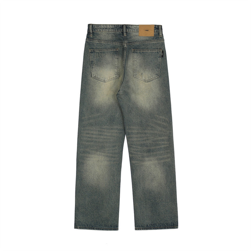 Men Jeans Ripped Old Mill