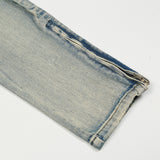 Men Jeans Ripped Distressed Zipper Split