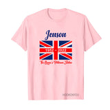 Inspired by Queen's Platinum Jubilee 2022 Elizabeth 70 Years T-shirt Logo Printing