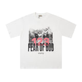 Fog Essentials T Shirts Spring/Summer FOG Joint Crew Neck Short Sleeves