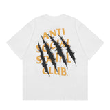 ANTI SOCIAL CLUB T-Shirt Casual Short Sleeve T-Shirt