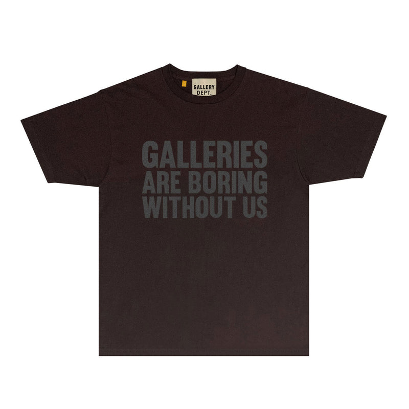 Gallery Dept T Shirts Fashion Brand Tee Shirt Short Sleeve T-shirt Blouse