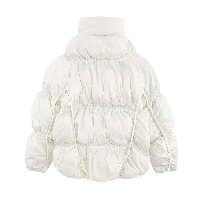 Men Coat Stand-up Collar Thick Bread Coat Cotton Coat