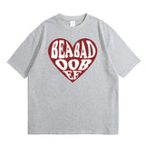 Singer Beabadoobee Heart Graphic Print Tshirt Men Women Casual