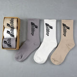 Men socks letter socks