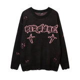 Women Sweater Vintage Sweater Oversize Loose and Lazy Style Knitwear