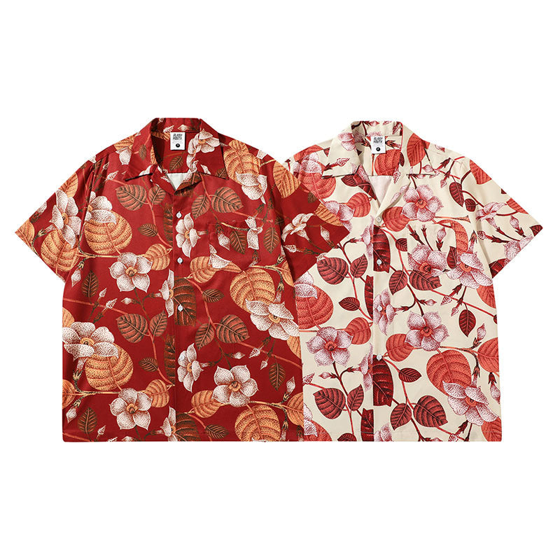 Short Sleeve Shirt Printed Shirt Hawaii Vacation