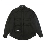 Men Long Sleeved T Shirt Functional Workwear Shirt Men's Three-Dimensional Design Long Sleeve Shirt Outer Wear Ins
