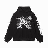 HS Hoodie Abstract Printing