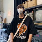 Men T Shirt Summer Loose All-Matching