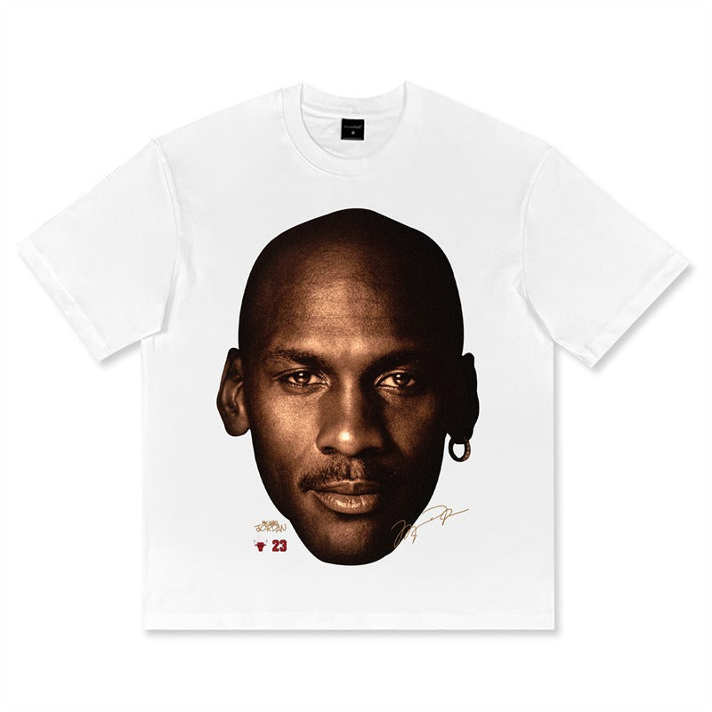 Star T-shirt James 3-ball Curry Booker Morant Oubre American