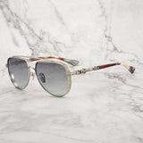 CHH Chrome Hearts Glasses Collector's Edition Pure Titanium Engraved Myopia Glasses Frame Sunglasses