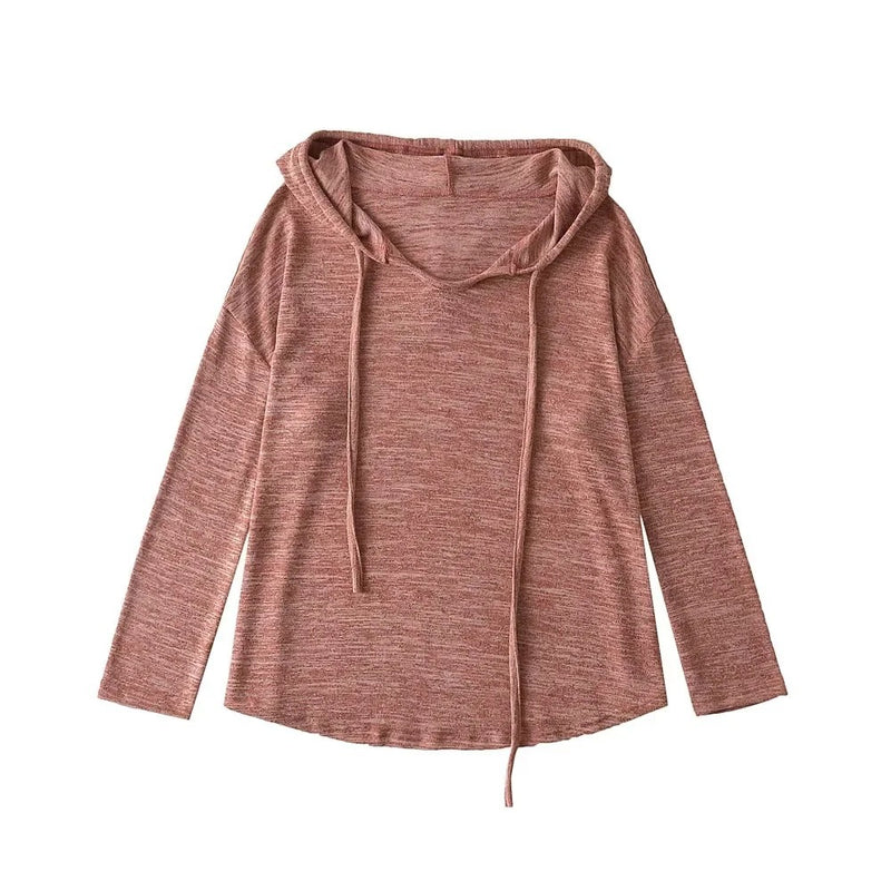Women Hoodie Hottie Loose and Lazy Style