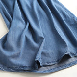 Women Dresses Denim Shirt Dress