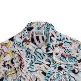 GUILTYPARTIES TIGER Shirts Tiger Totem Skull Long Sleeve Shirt
