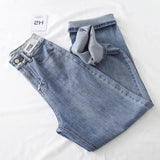 Women Jeans Slimming Loose and Simple