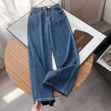 Women Jeans Versatile Loose and Simple