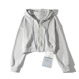 Women Hoodie Loose Leisure Sports Short