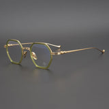CHH Chrome Hearts Glasses Double Beam Retro Pure Titanium Ultra Light Glasses Frame