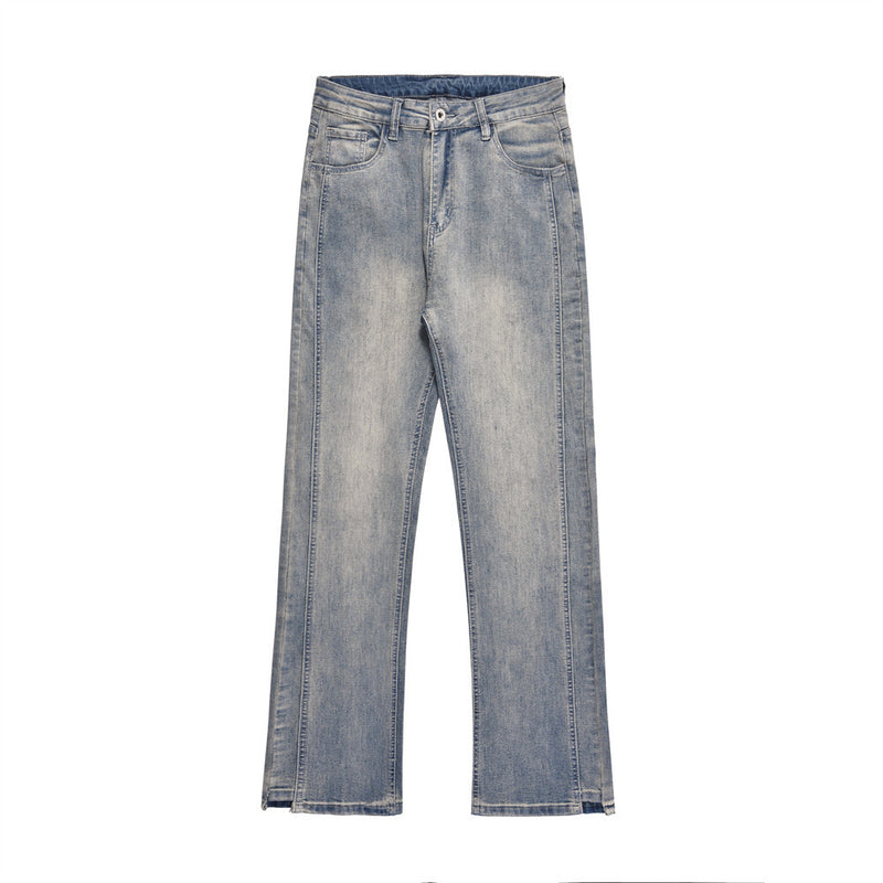 Men Jeans Vintage Jeans Loose All-Match