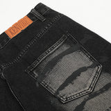 Men Jeans Personality Design Loose