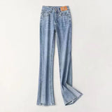 Women Jeans Stretch Slimming Loose Flared Pants