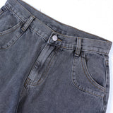 Men Jeans Multi-Pocket Workwear Loose