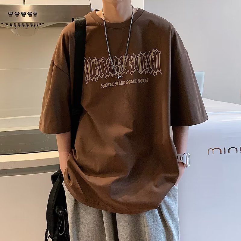 Men T Shirt Cotton Oversize Heavy Weight