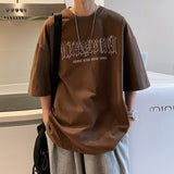 Men T Shirt Cotton Oversize Heavy Weight