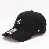 Dodgers and Yankees Baseball Cap 47brand Baseball Cap Female Spring/Summer Sun-Proof Black Cap