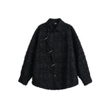 Unisex Shirt Loose Long Sleeve Brushed Shirt