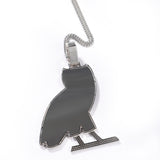 Jewelry Vintage Owl Animal Pendant Fashion Zircon Animal Spectrum