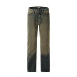 Men Jeans Old Casual Loose