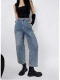Women Jeans Slimming Loose Cropped Pants