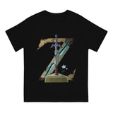 Zeldas Logo Men's T Shirts Tears Of The Kingdoms Creative Tee