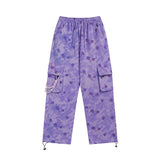 Cargo Pants Tie-Dyed Casual Pants