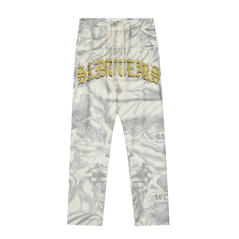 Unisex Pants Saint Michael Casual Loose Pants