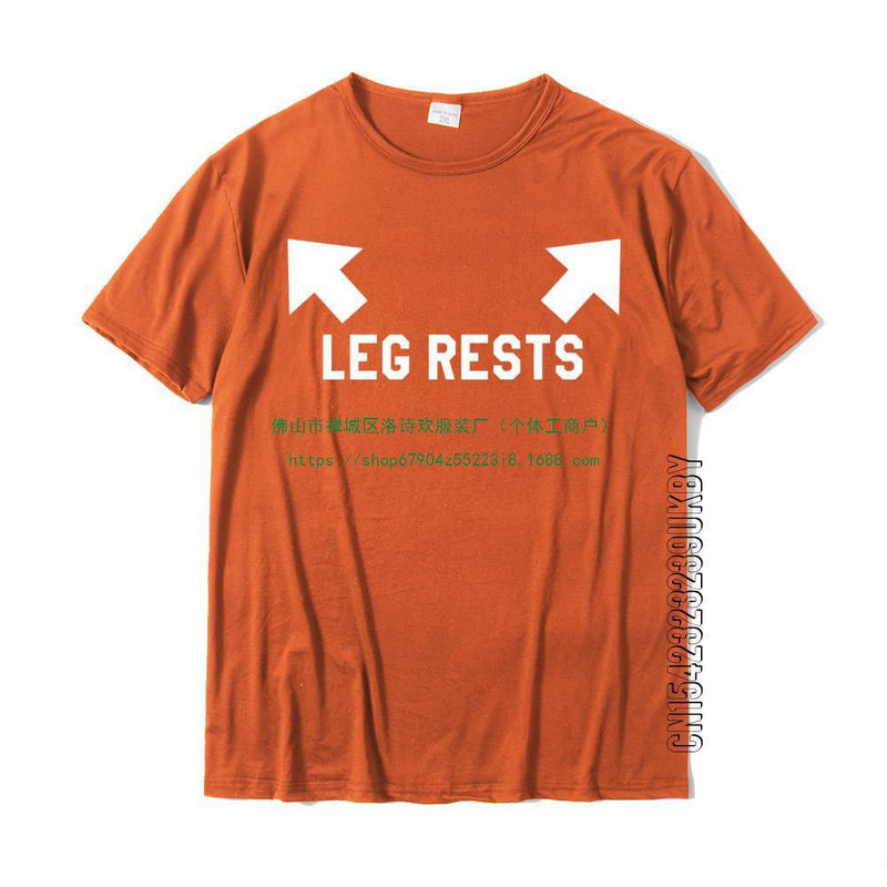 Funny Leg Rests Dad Joke Gift T-Shirt Adult Oversized Hi