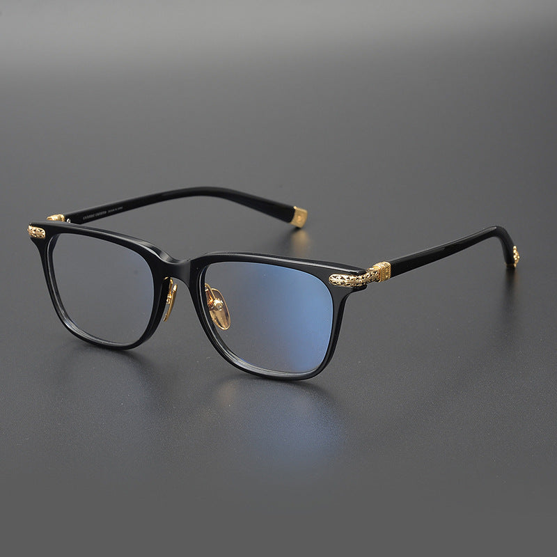 CHH Chrome Hearts Glasses Versatile Glasses Frame Retro Literary Myopia Glasses Frame