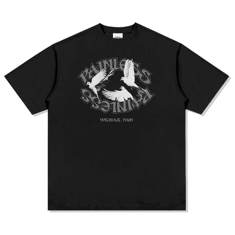 Unisex T Shirt Spring Summer Short Sleeve T-Shirt Men's Spring Summer