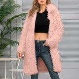 Women Fur Jacket Fashion Plush Coat