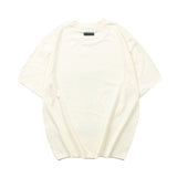 Fog Essentials T Shirts Spring Summer FOG Indian Eagle Print Crew Neck Short Sleeves