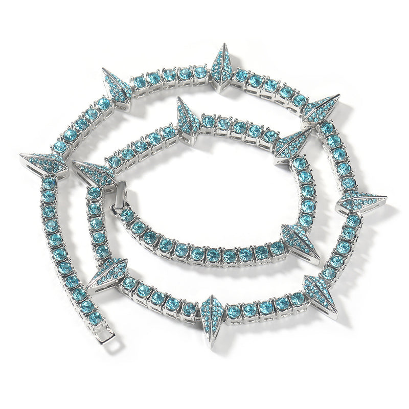 Jewelry Luminous Drip Oil Panther Necklace Alloy Spectrum St. Valentine's